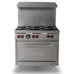 ESTUFA DE 6 QUEMADORES CON HORNO SX36-6B