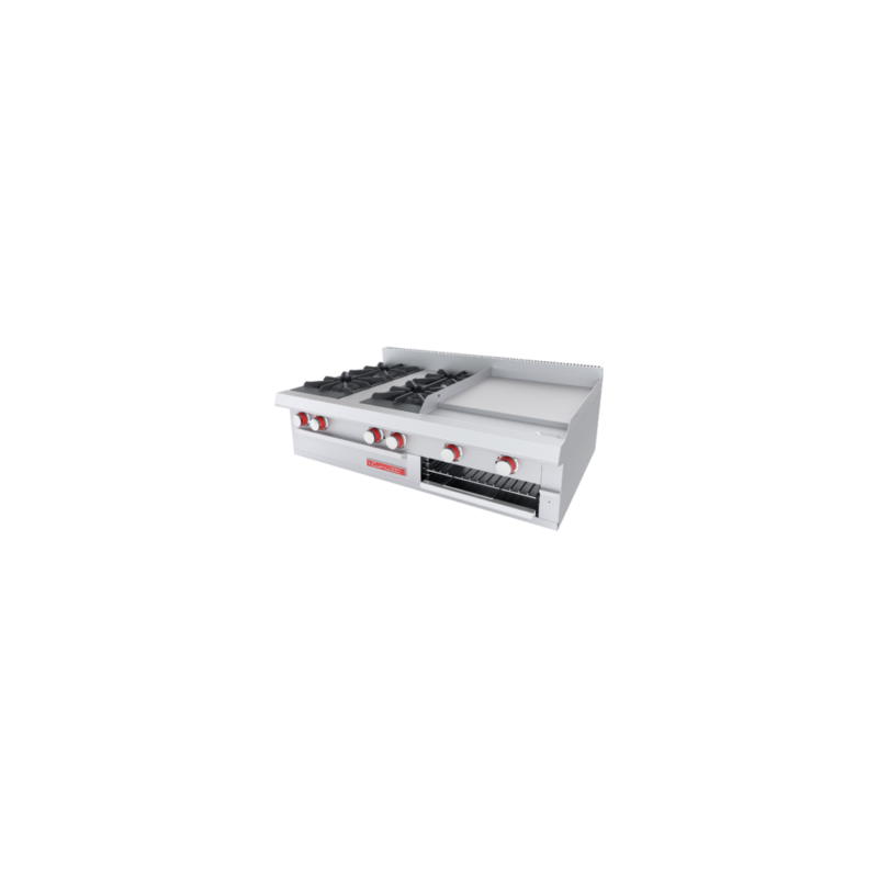 ESTUFA MULTIPLE 4 QUEMADORES CORIAT MINICHEF MASTER DE MESA  542480 18010221
