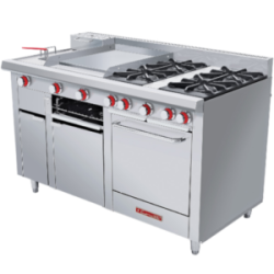 ESTUFA MULTIPLE 4 QUEMADORES CORIAT MULTICHEF MASTER PREMIUM  541700 17010311