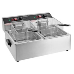FREIDORA ELECTRICA DE ENCIMERA DE TANQUE DOBLE GALAXY EF20E