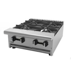 PARRILLA A GAS DE 4 FUEGOS ABIERTOS ASBER AEHP-4-24