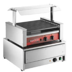 PARRILLA ENROLLABLE PARA HOT DOG AVANTCO 30