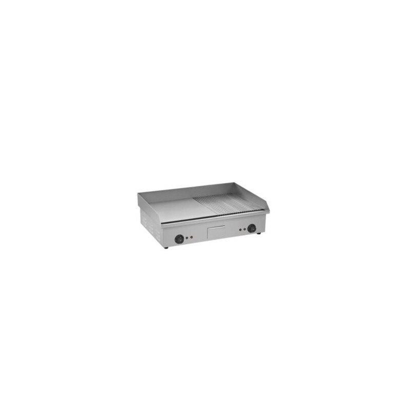 PLANCHA GRILL MITAD LISA Y MITAD ACANALAD MIGSA  BN-822B