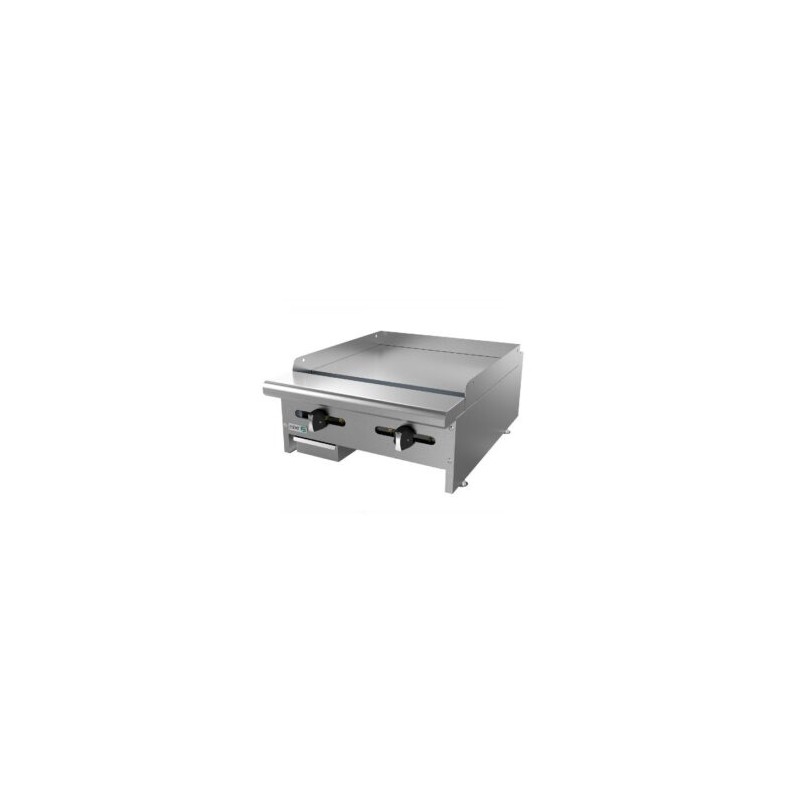 PLANCHA LISA A GAS CON PLACA DE 5/8? ASBER. AEMG-24
