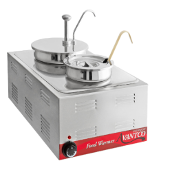 CALENTADOR DE ALIMENTOS ELECTRICO ACERO INOX.  120V, 1200W  AVANTCO 12?