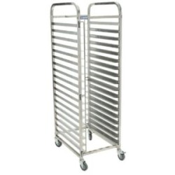 CARRO PORTA CHAROLAS SENCILLO (ESPIGUERO) MIGSA BN-T01