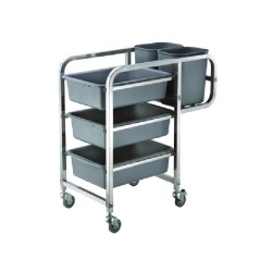 CARRO RECOLECTOR DE LOZA SUCIA MIGSA RTC-5B