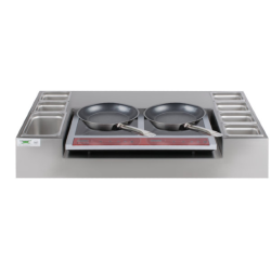 ESTACION DE SERVICIO CON ESTUFA DE INDUCCION DELUXE KT AVANTCO 55