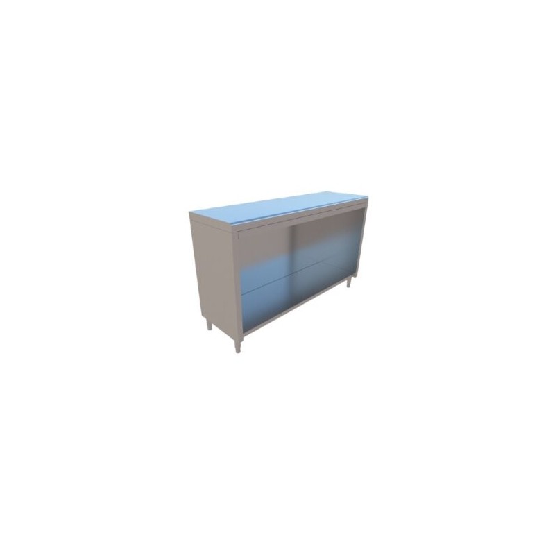 GABINETE CENTRAL CON PISO  DE 1.50X0.45X0.90 MTS MOD. GC-150-P45