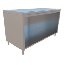 GABINETE CENTRAL CON PISO  DE 1.50X0.70X0.90 MTS Mod. GC-150-P70