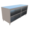 GABINETE CENTRAL CON PISO Y ENTREPAÑO DE 2.00X0.70X0.90 MTS MOD. GC-200-PE70