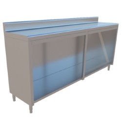 GABINETE DE PARED CON PISO  DE 2.00X0.45X0.90 MTS MOD. GP-200-P45