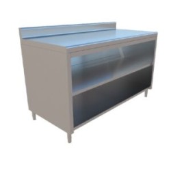 GABINETE DE PARED CON PISO Y ENTREPAÑO DE 1.50X0.70X0.90 MTS MOD. GP-150-PE70