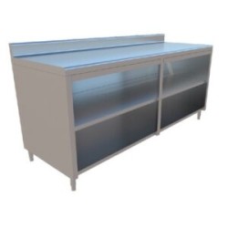 GABINETE DE PARED CON PISO Y ENTREPAÑO DE 2.00X0.70X0.90 MTS MOD. GP-200-PE70