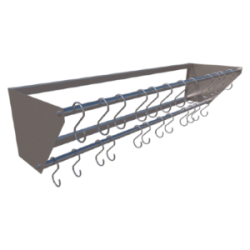 GARABATO DOBLE DE 1.40X0.40X0.30 MTS MOD. GD-140