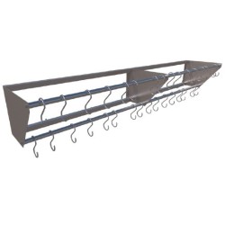 GARABATO DOBLE DE 2.00X0.40X0.30 MTS MOD. GD-200