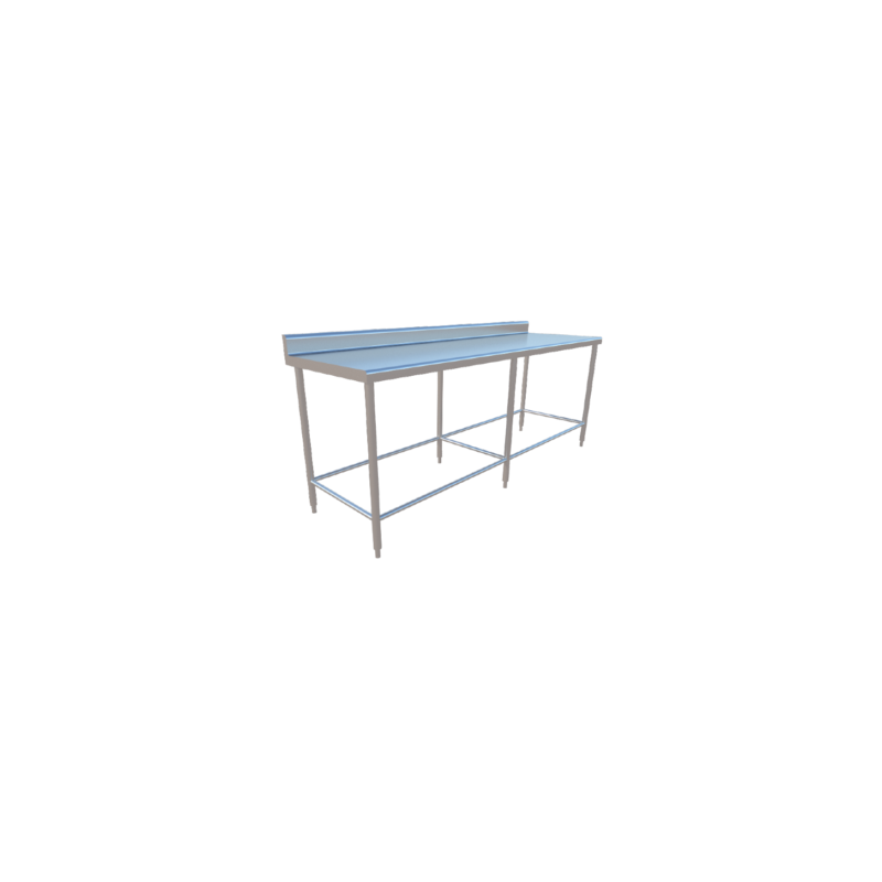 MESA TIPO PARED SIN ENTREPAÑO DE  2.25X0.70X0.90 MTS MOD. MP225-SE