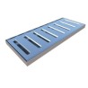 REJILLA DE PISO DE 0.50X0.20X0.05 MTS MOD. RP-50