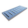 REJILLA DE PISO DE 0.50X0.20X0.05 MTS MOD. RP-50