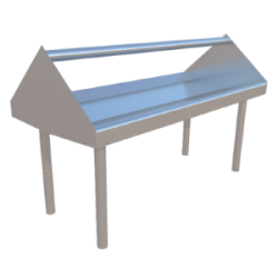 REPISA PARA CANASTILLAS CENTRAL DE 1.10X0.50X0.60 MTS MOD. RCC-110